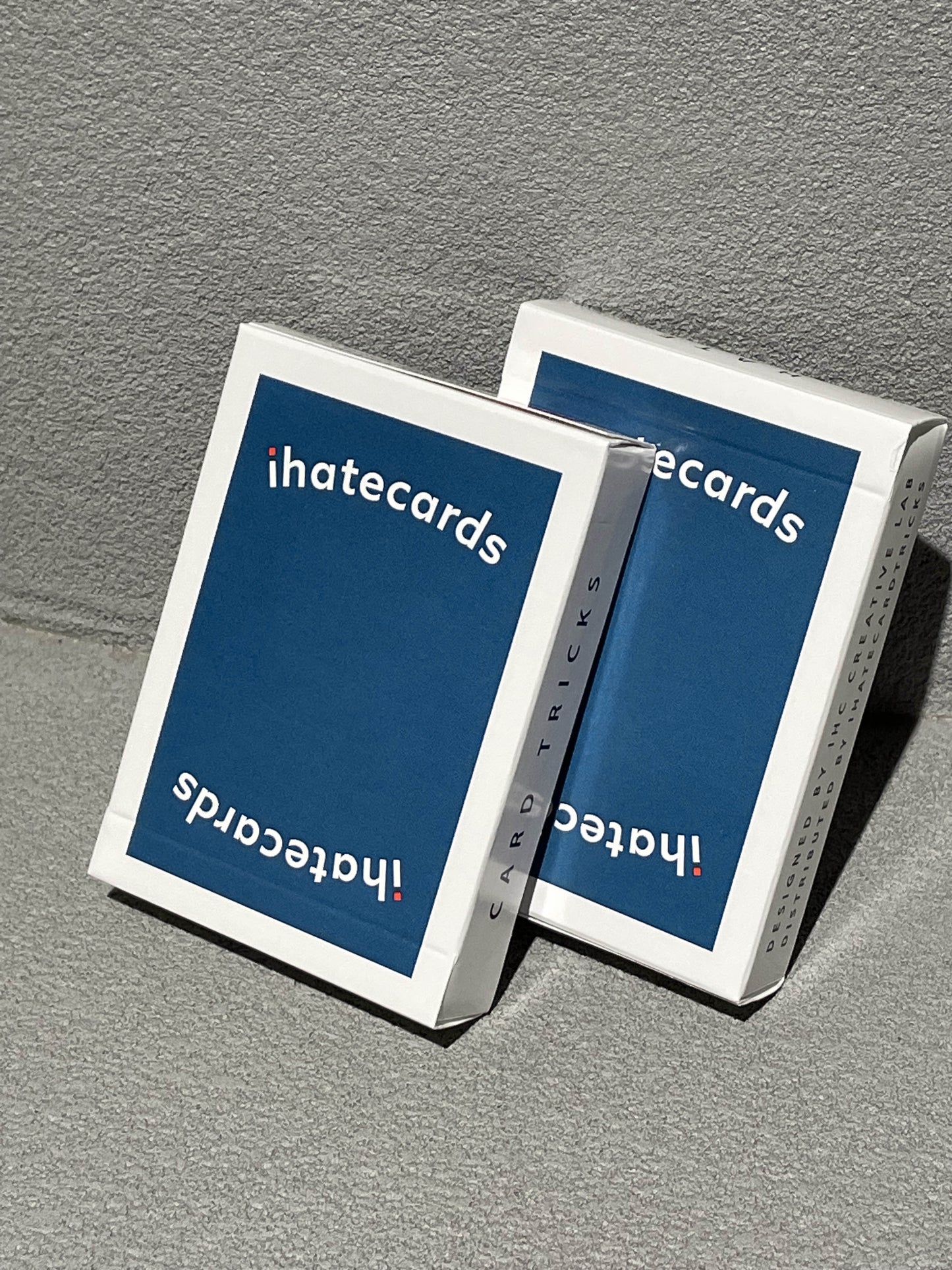 IHATECARDTRICKS Classic Blue Playing Cards